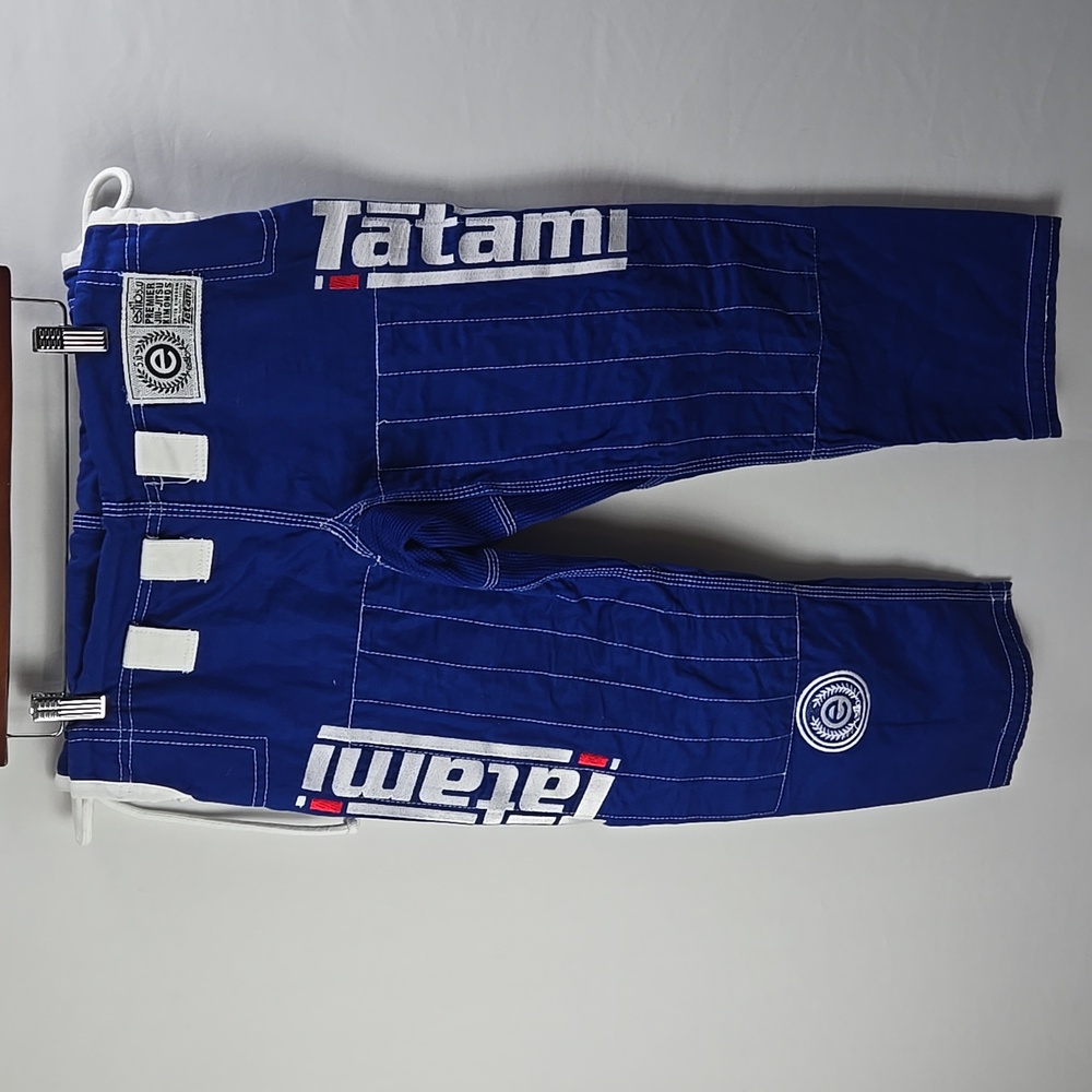 Tatami Fightwear 5.0 estilo JiuJitsu Kimono Blue Pants - Sz F1 (S/M)